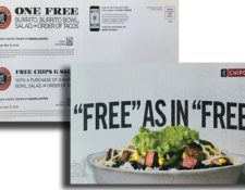 Image for Look What’s Back: Chipotle and Direct Mail Postcards!